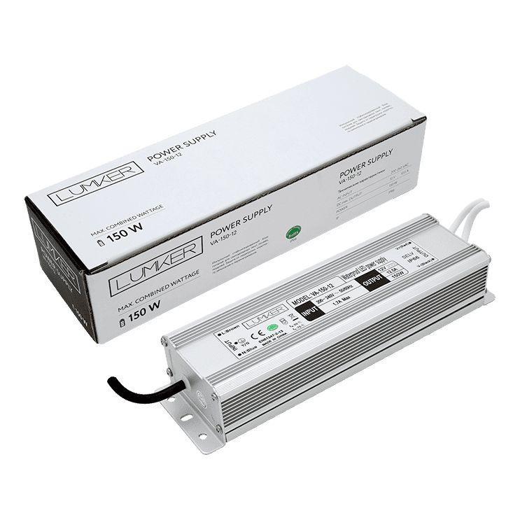 Изображение Блок питания Lumker 12V 150W IP67 12,5A TPWL-150-12 002540