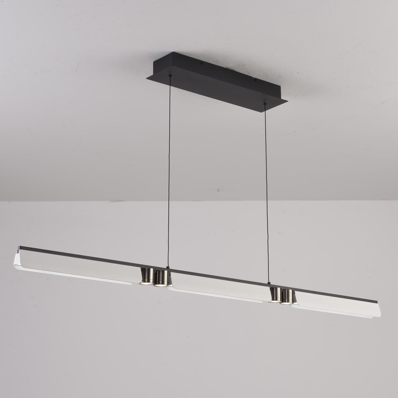 Изображение Подвесной светодиодный светильник iLedex Vision 9309D-1200-2 WH+BK