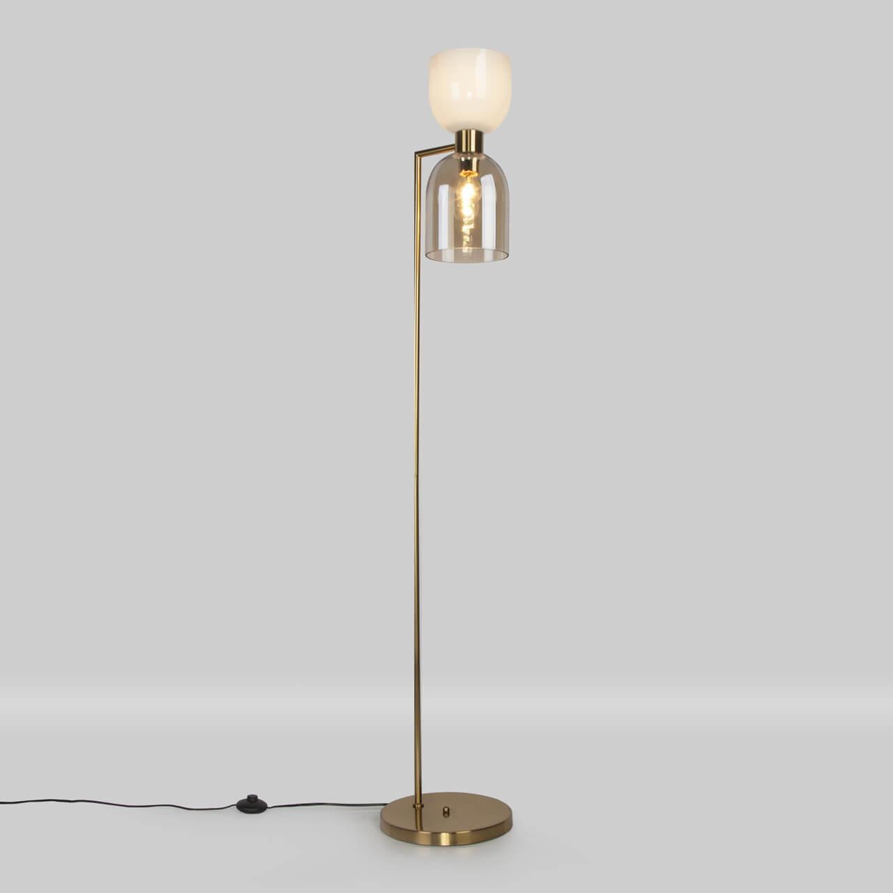 Изображение Торшер Eurosvet Tandem 01085/2 латунь